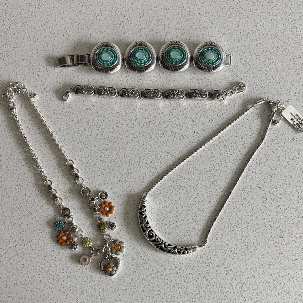 Brighton necklaces and bracelets- all new!